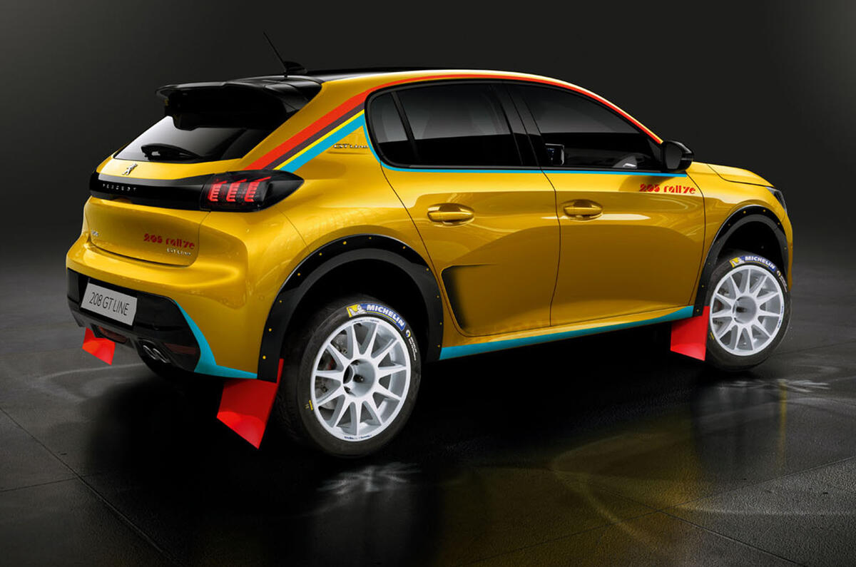 Peugeot 208 Rally Raid render Peugeot 208 Rally Raid render