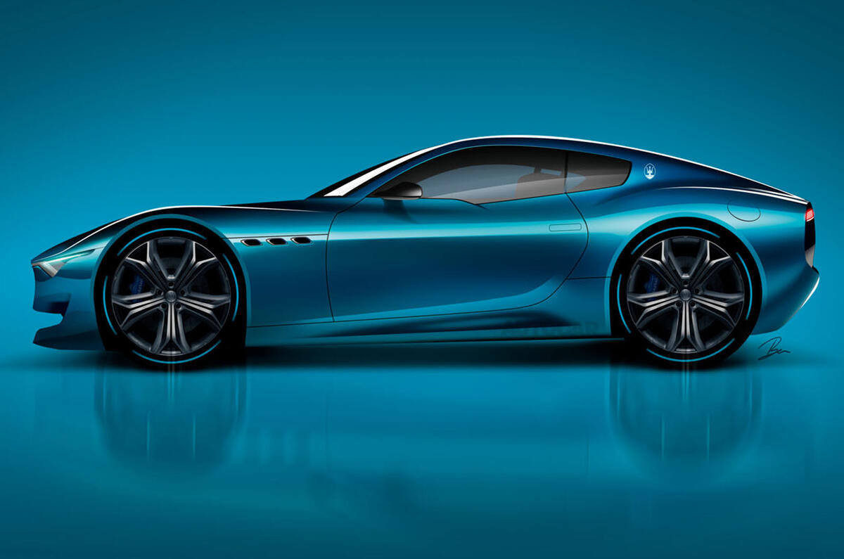 Maserati Alfieri render Maserati Alfieri render