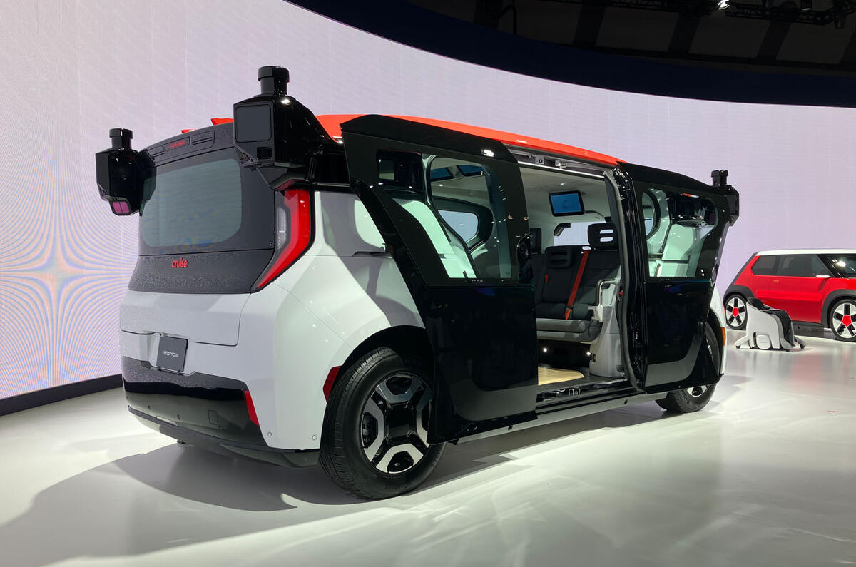 Cruise Origin Tokyo motor show 2023 rear quarter