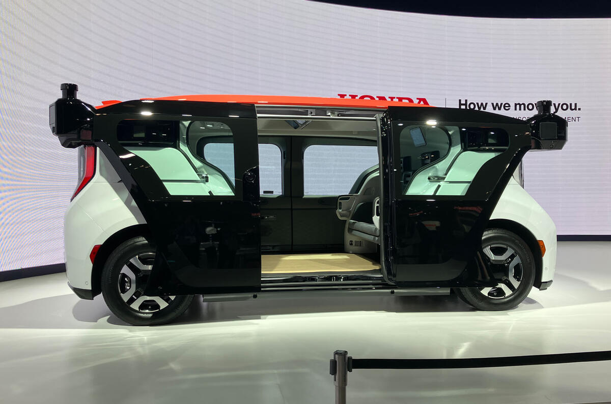 Cruise Origin Tokyo motor show 2023 side