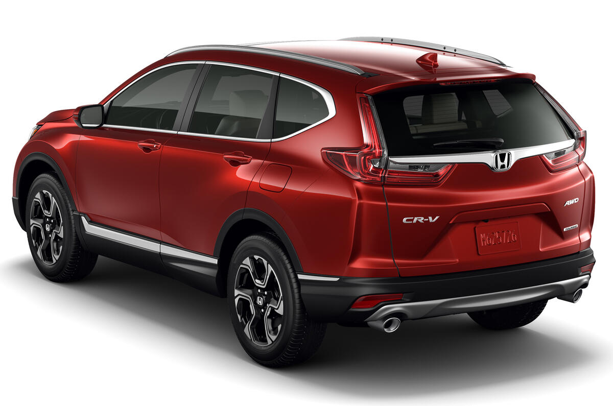 2017 Honda CR-V revealed in America