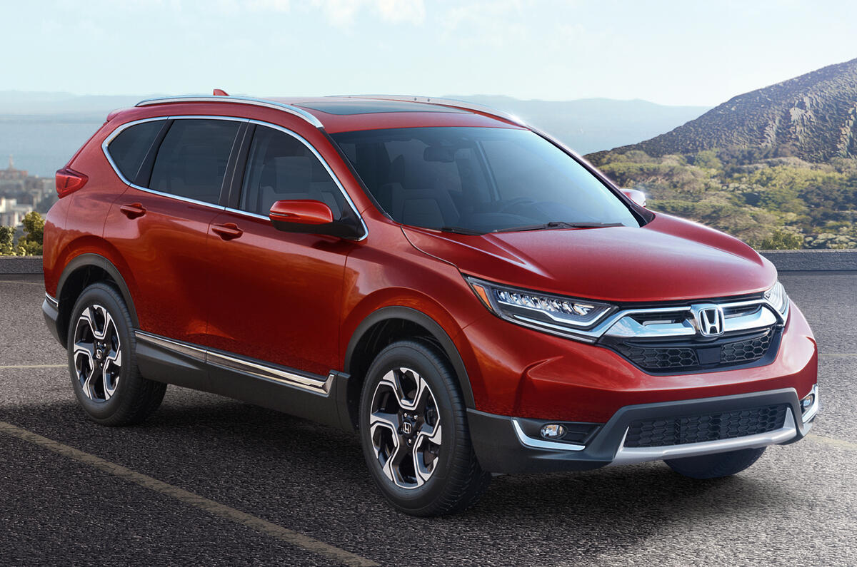 2017 Honda CR-V revealed in America