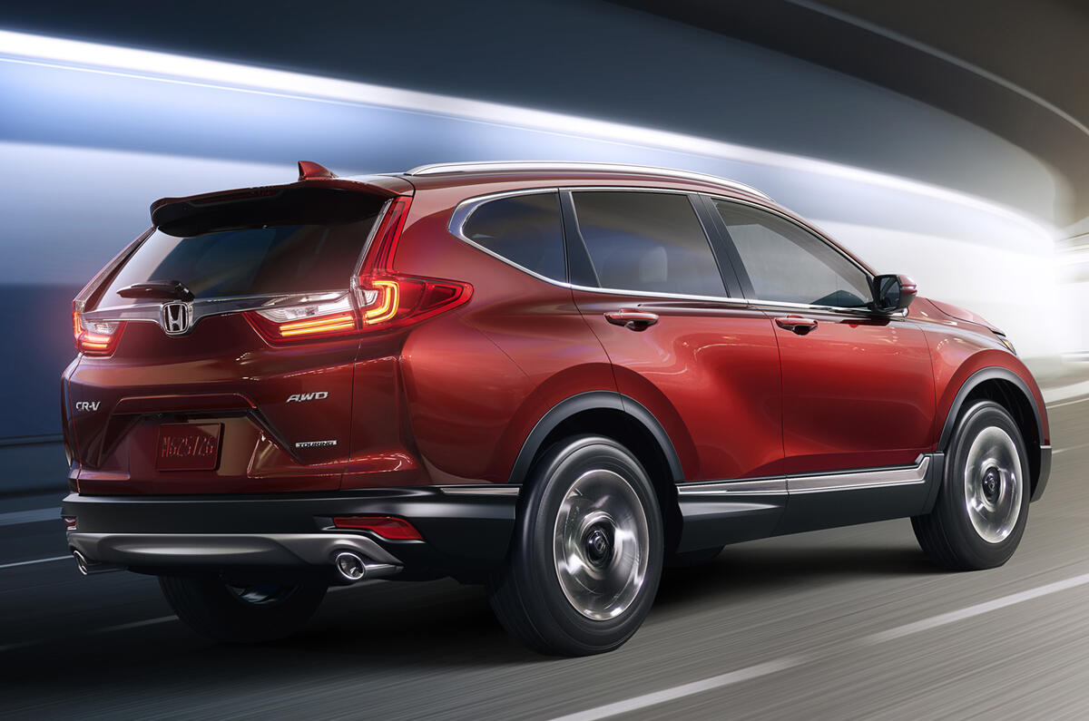 2017 Honda CR-V revealed in America