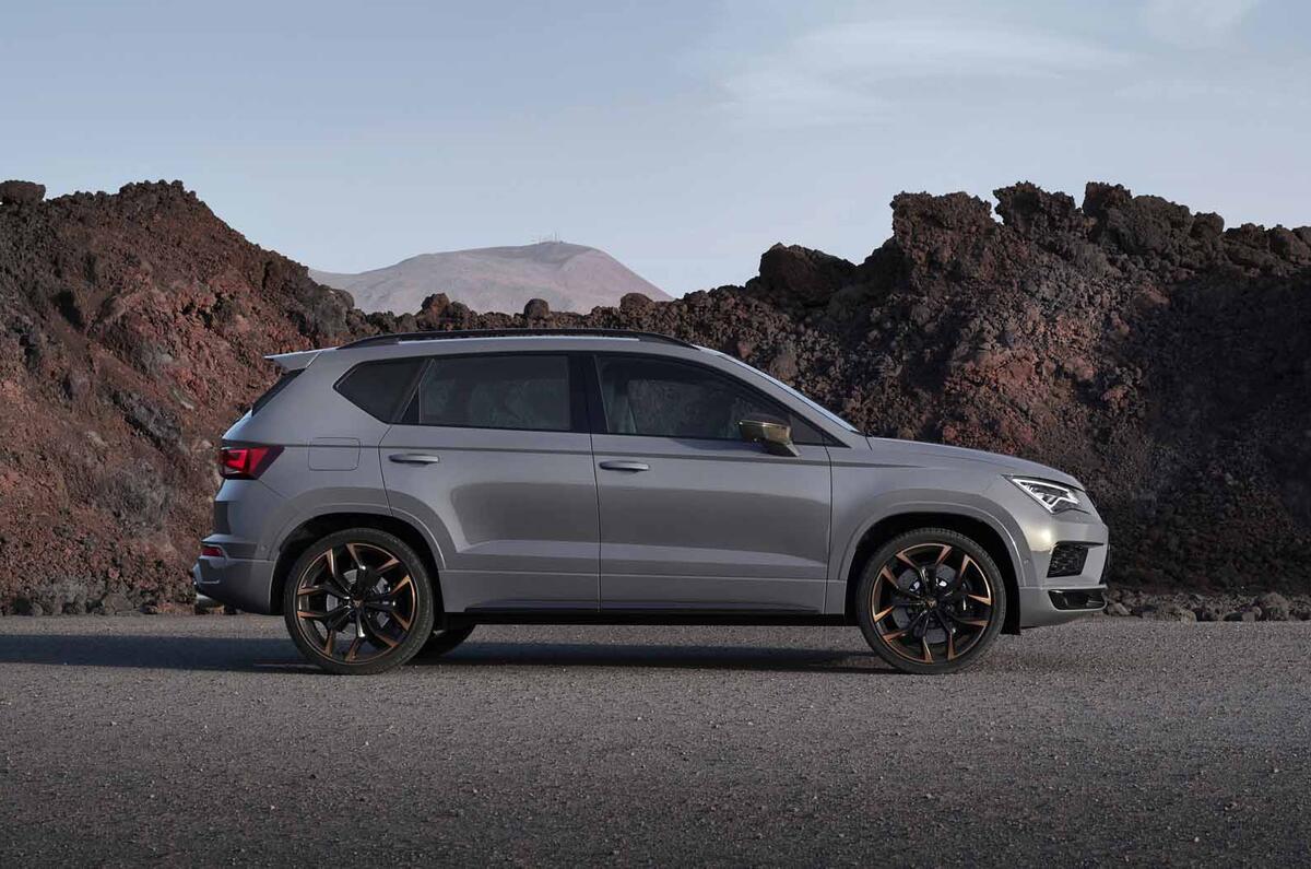 Cupra Ateca Limited Edition side