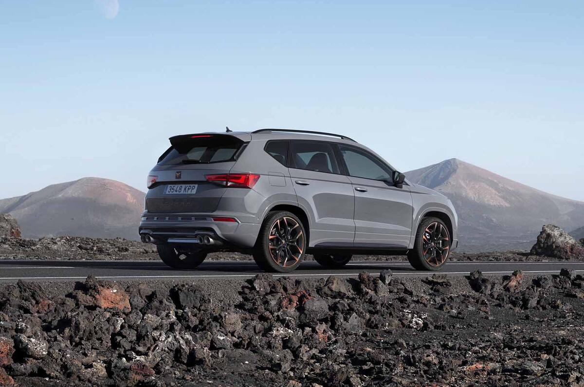 Cupra Ateca Limited Edition rear side