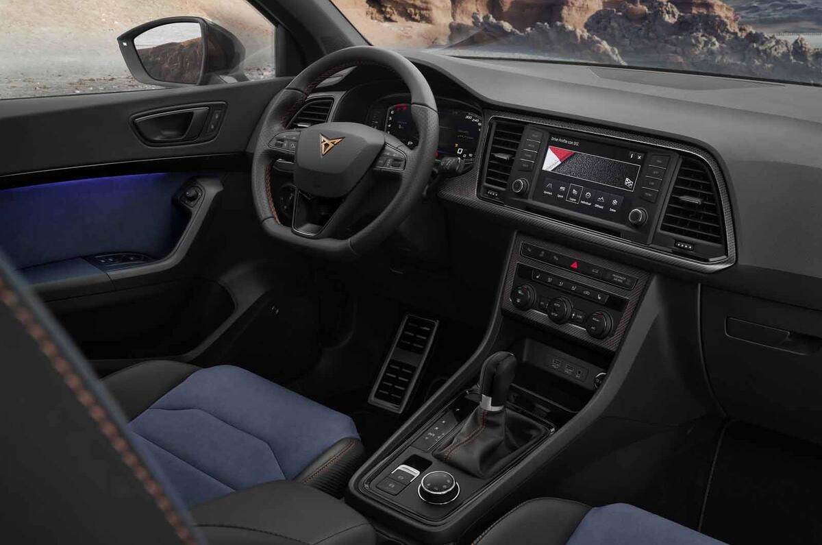 Cupra Ateca Limited Edition interior