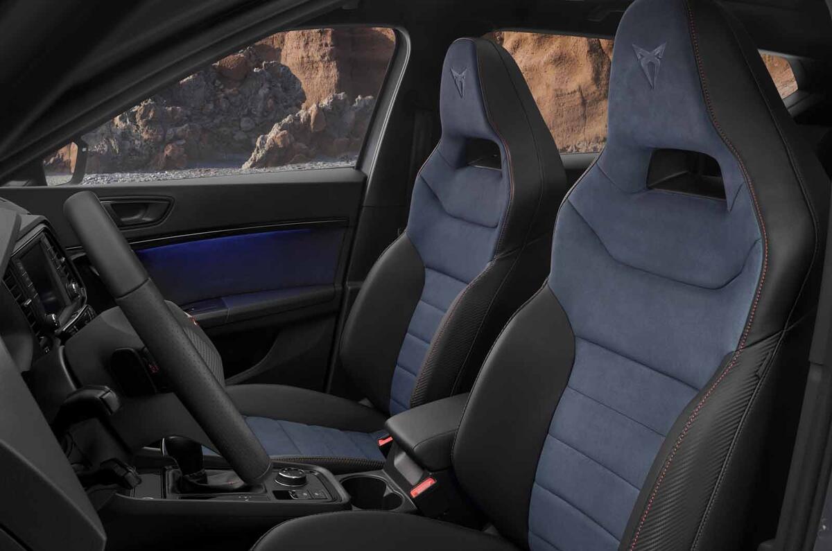 Cupra Ateca Limited Edition seats