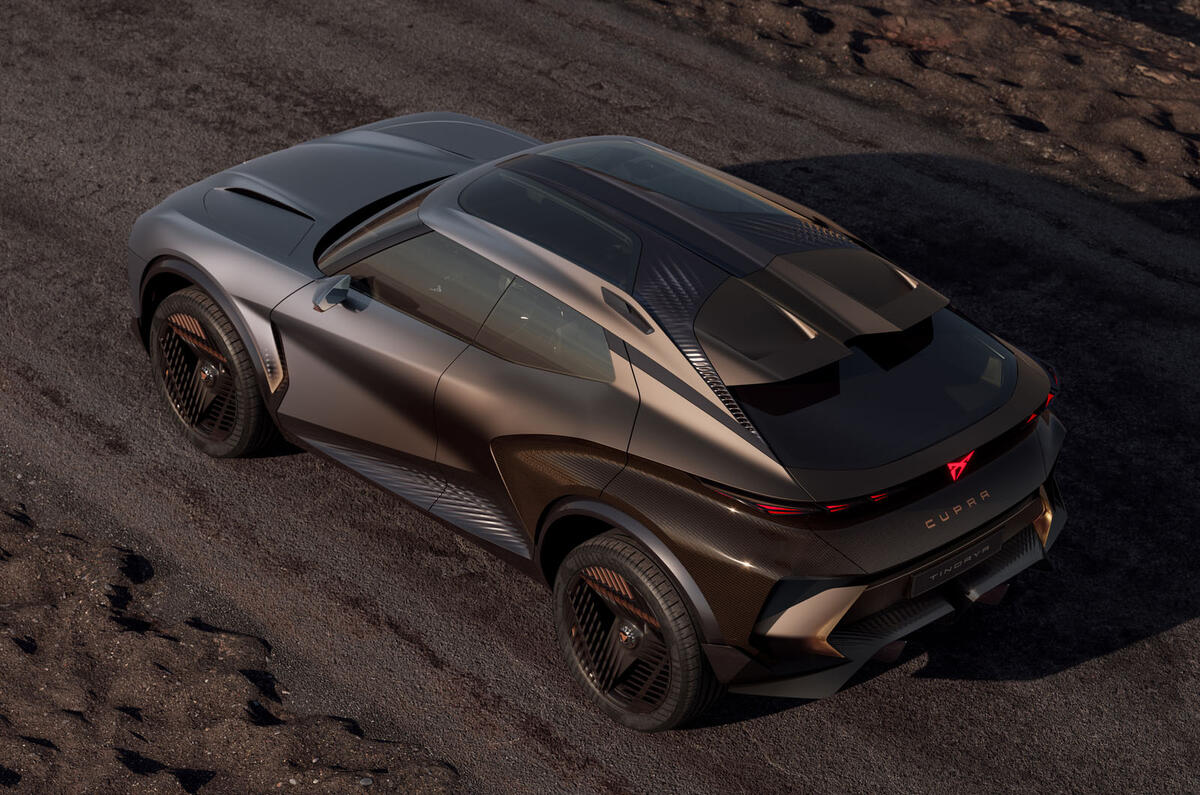 Cupra Tindaya rear quarter high