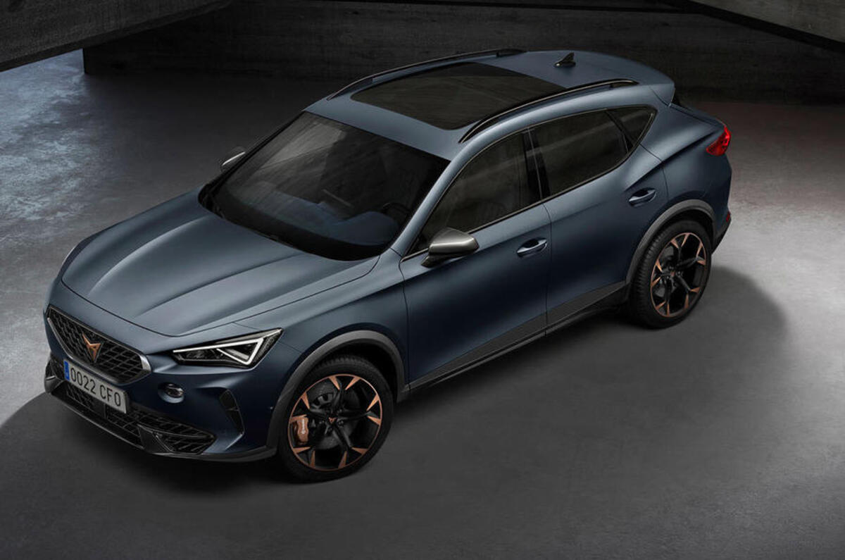 2020 Cupra Formentor - static front 3/4 2020 Cupra Formentor - static front 3/4
