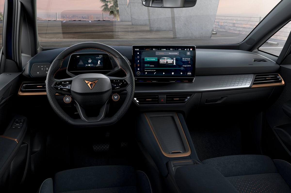 Cupra born interior Cupra born interior