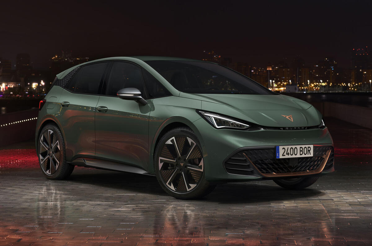 CUPRA Born VZ front 3:4