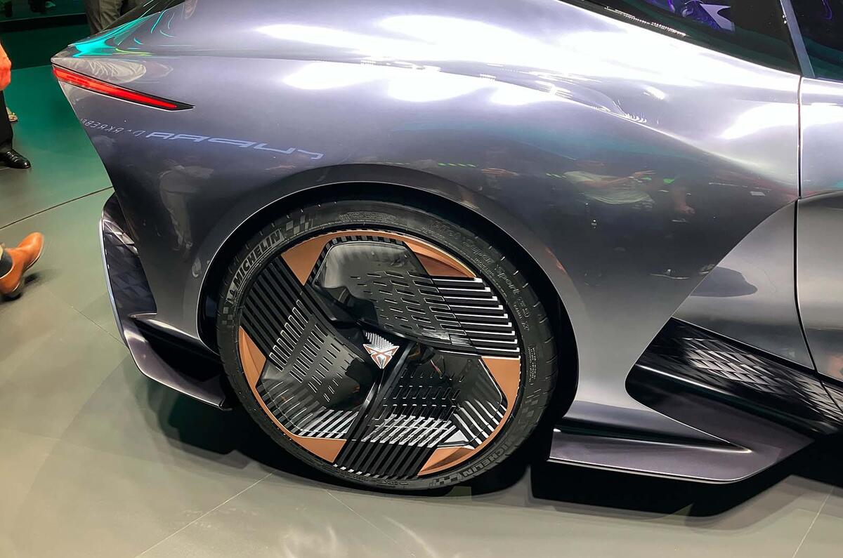 Cupra DarkRebel concept wheels