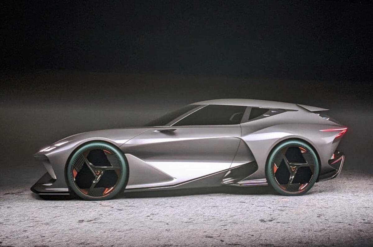 cupra darkrebel side