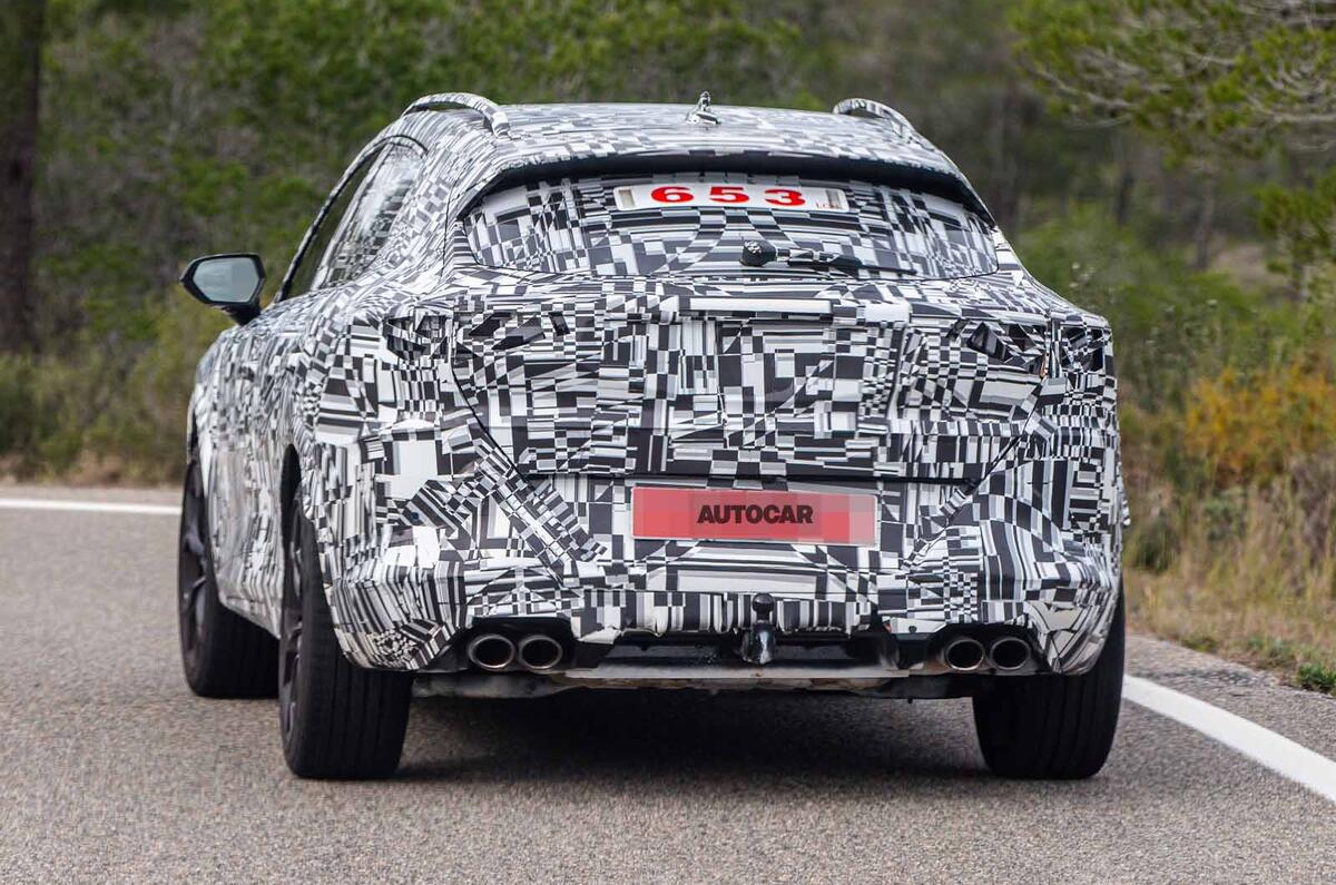 Cupra Formentor spyshots rear