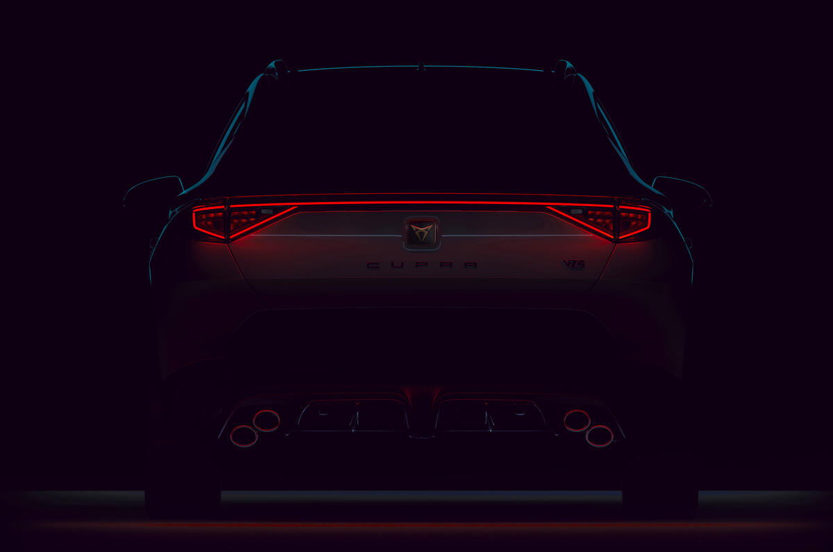 CUPRA Formentor VZ5 Teaser