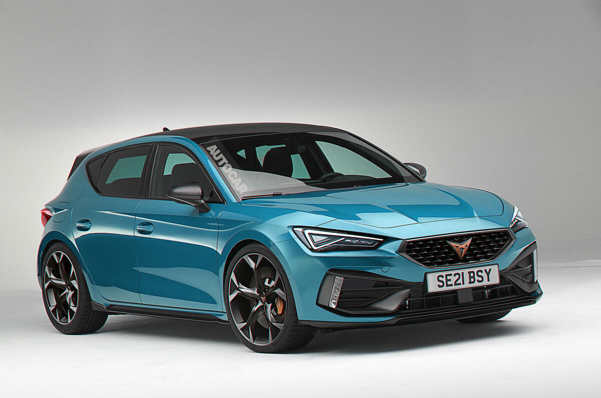 Cupra Leon rendering