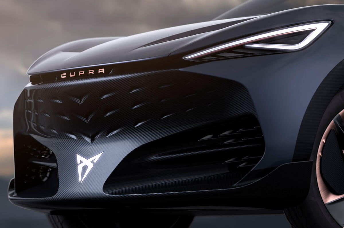 2019 Cupra Tavascan concept - front end
