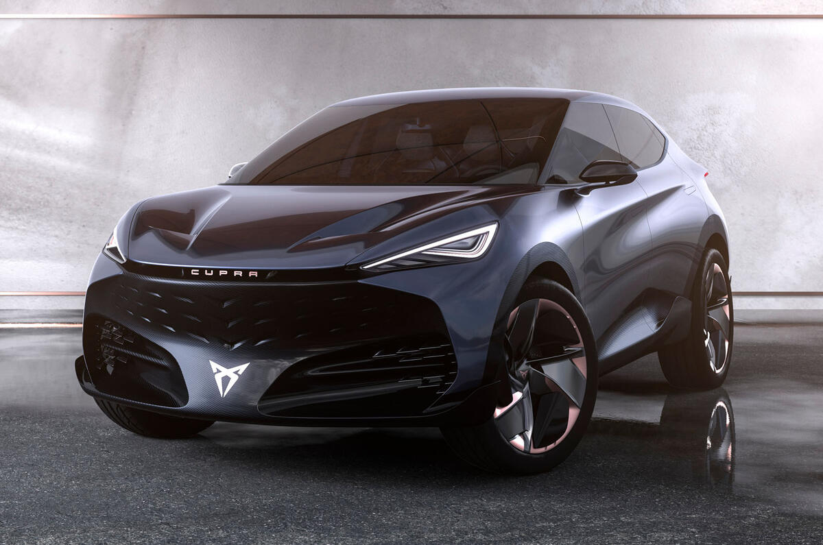2019 Cupra Tavascan concept - static angle