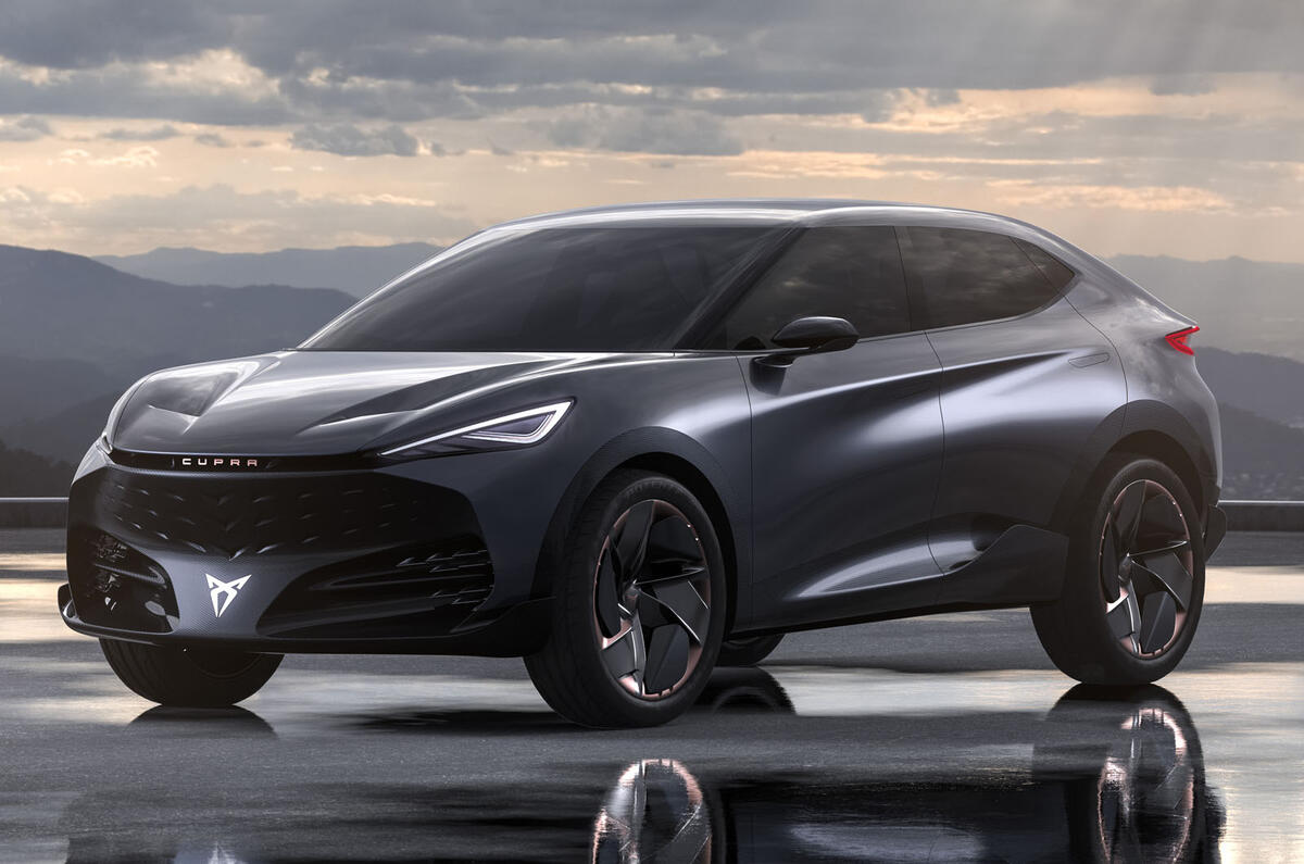 2019 Cupra Tavascan concept - static front