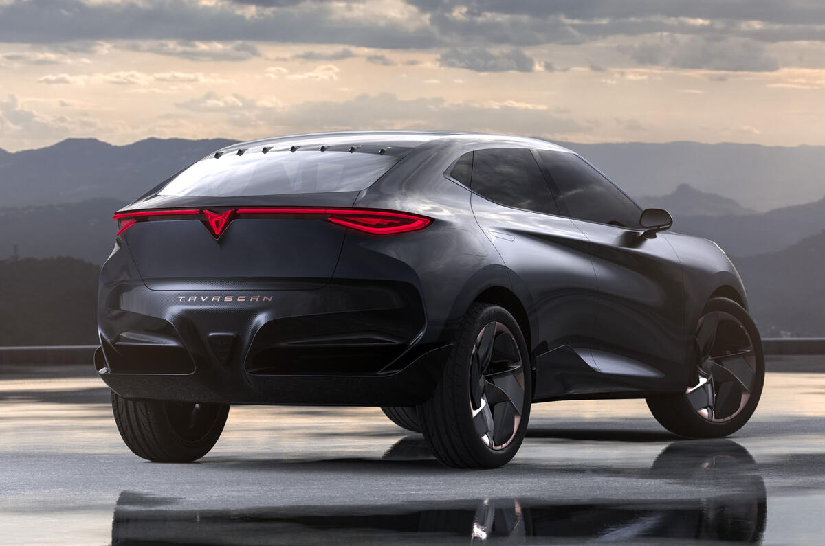 2019 Cupra Tavascan concept - static rear