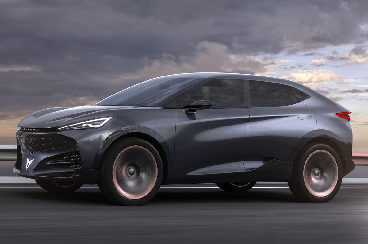 2019 Cupra Tavascan concept - hero front