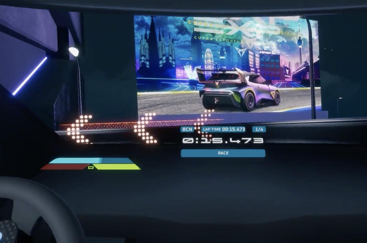 Cupra VR display
