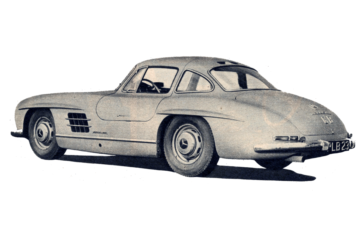 1955 Mercedes-Benz 300 SL rear