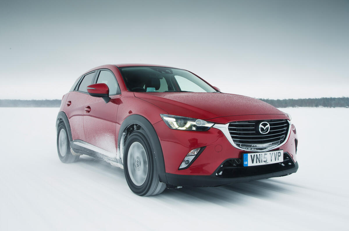 Mazda CX-3 Norway drive Autocar