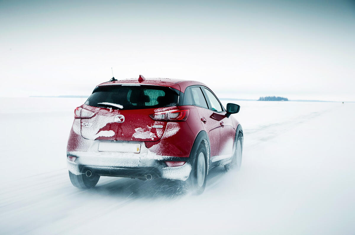 Mazda CX-3 Norway drive Autocar