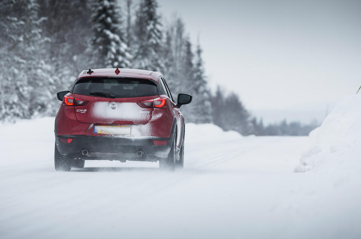Mazda CX-3 Norway drive Autocar
