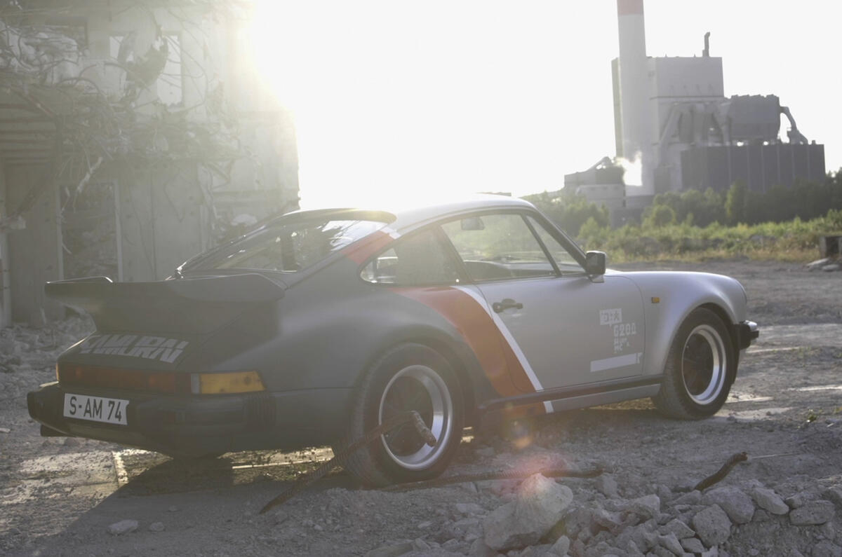 Porsche 911 Cyberpunk 2077 tie-in - one-off build rear Porsche 911 Cyberpunk 2077 tie-in - one-off build rear