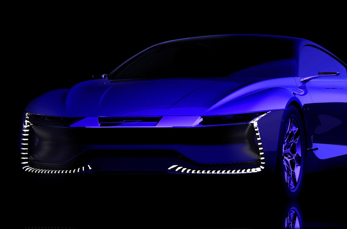 Czinger Hyper GT front lights detail Czinger Hyper GT front lights detail