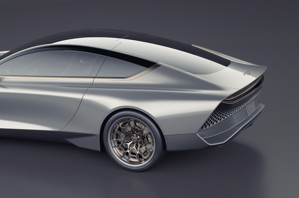 Czinger Hyper GT rear side high Czinger Hyper GT rear side high