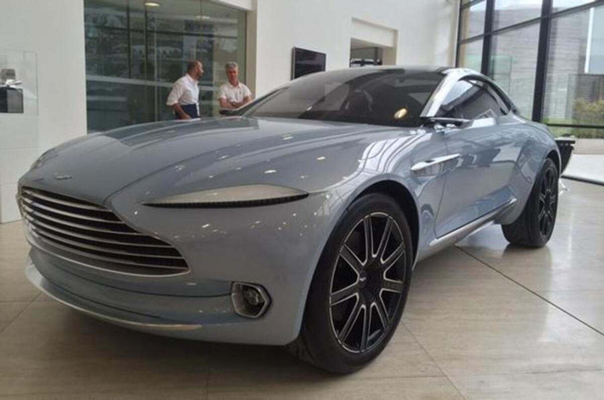 Aston Martin DBX teaser