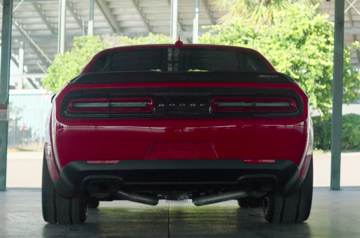 840bhp Dodge Challenger Srt Demon Spotted In Narrow Body