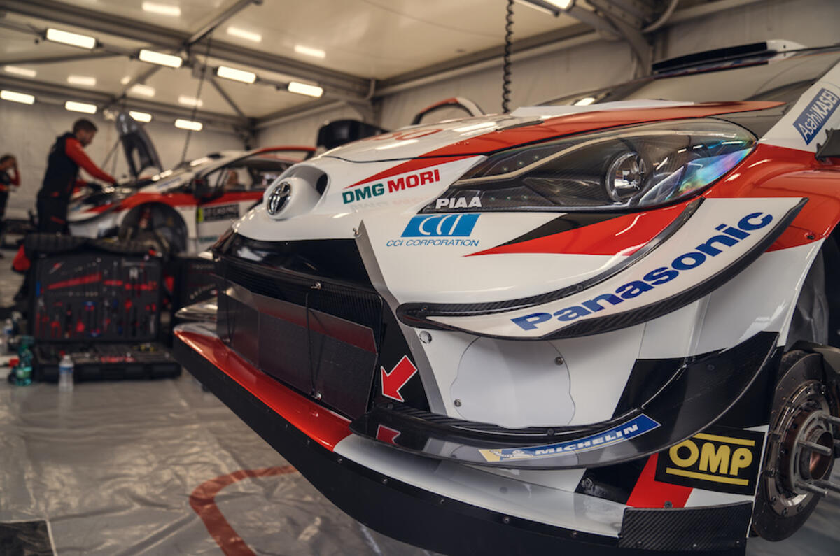 Modern World Rally Cars have been designed to look – and drive – more aggressively than previous generations Modern World Rally Cars have been designed to look – and drive – more aggressively than previous generations