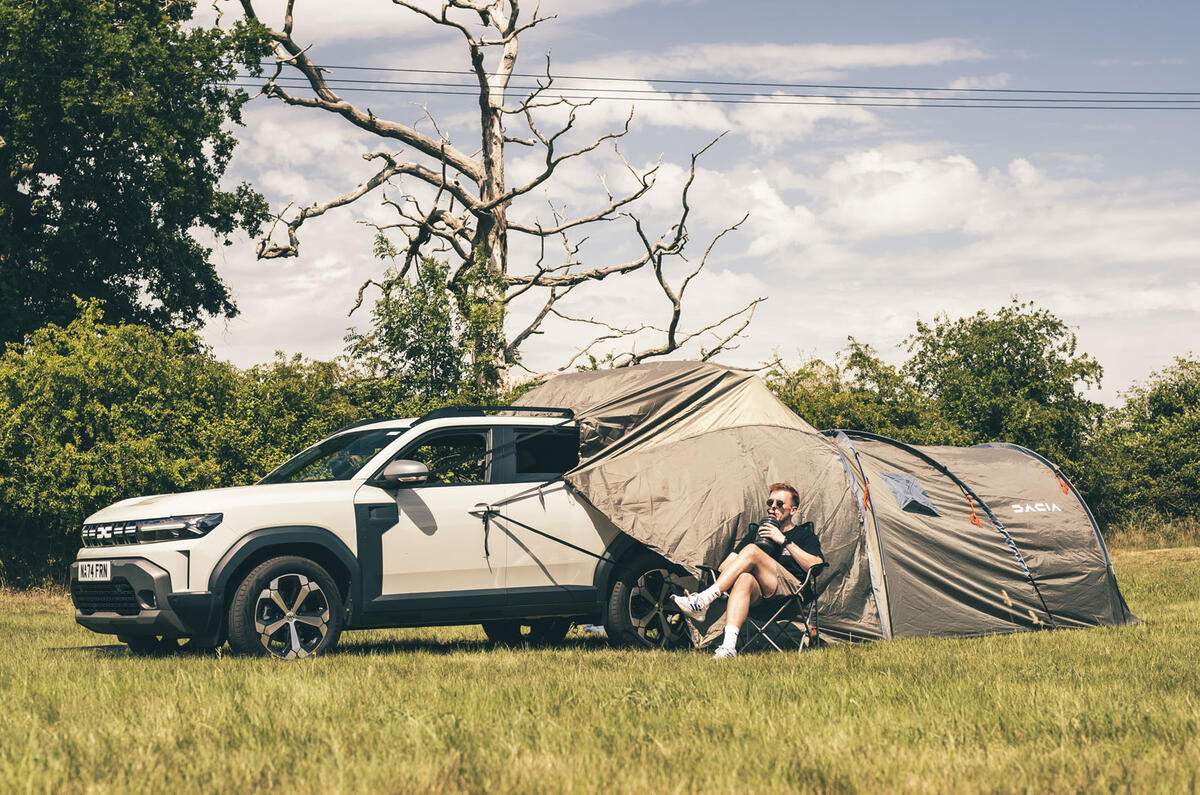 dacia duster sleep pack 2025