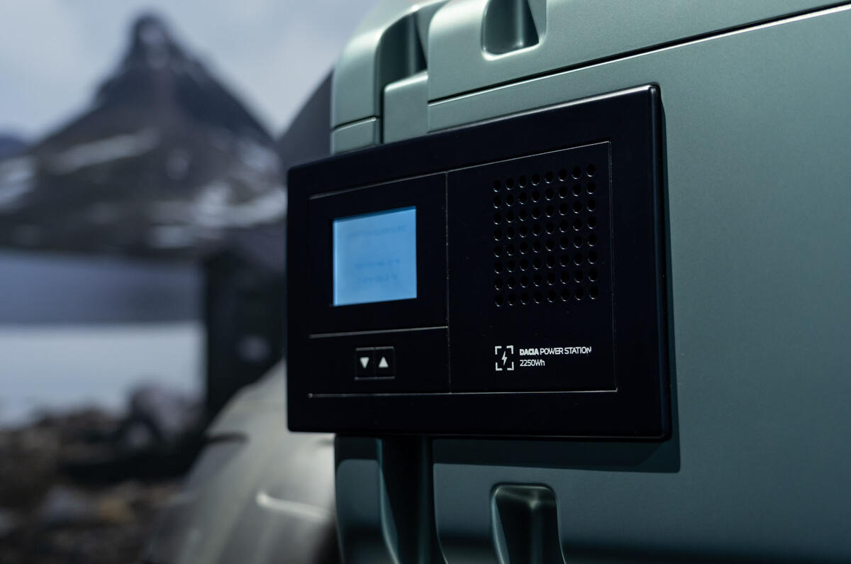 Dacia Manifesto 2022 removable battery pack Dacia Manifesto 2022 removable battery pack