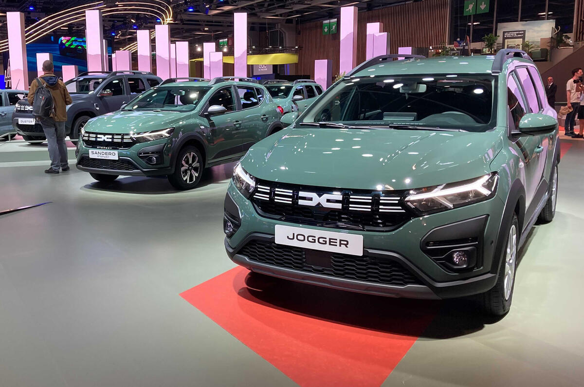 Dacia new branding 2022 Paris motor show Dacia new branding 2022 Paris motor show