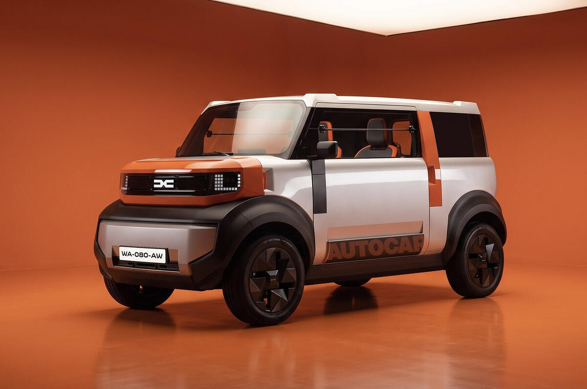 Dacia Hipster prod render 2026