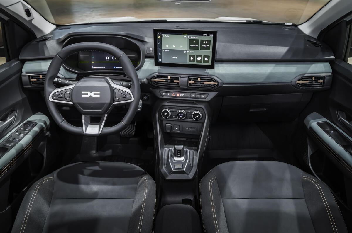 Dacia Jogger Interior rear
