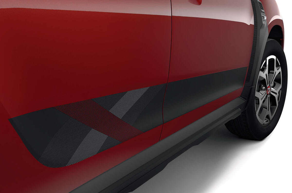 Dacia Techroad trim package for Sandero, Duster and Logan
