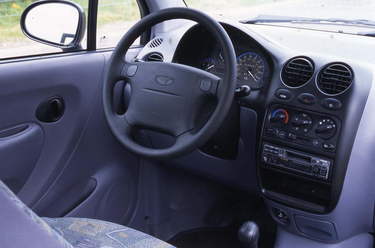 Daewoo Matiz interior