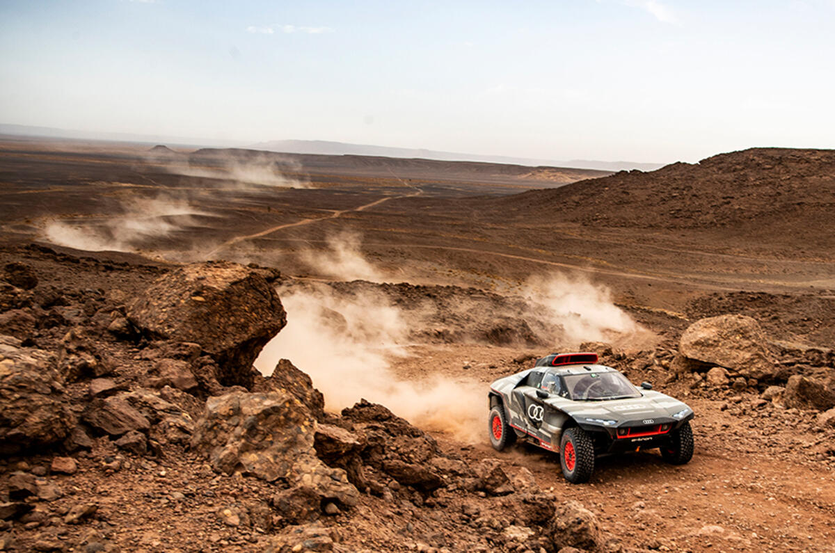 Audi CEO Markus Duesmann: "The Dakar Rally – the toughest in the world – is the perfect test laboratory” Audi CEO Markus Duesmann: "The Dakar Rally – the toughest in the world – is the perfect test laboratory.”