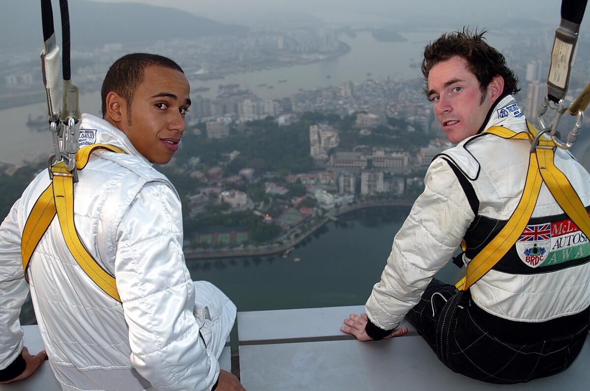 How I beat Lewis Hamilton