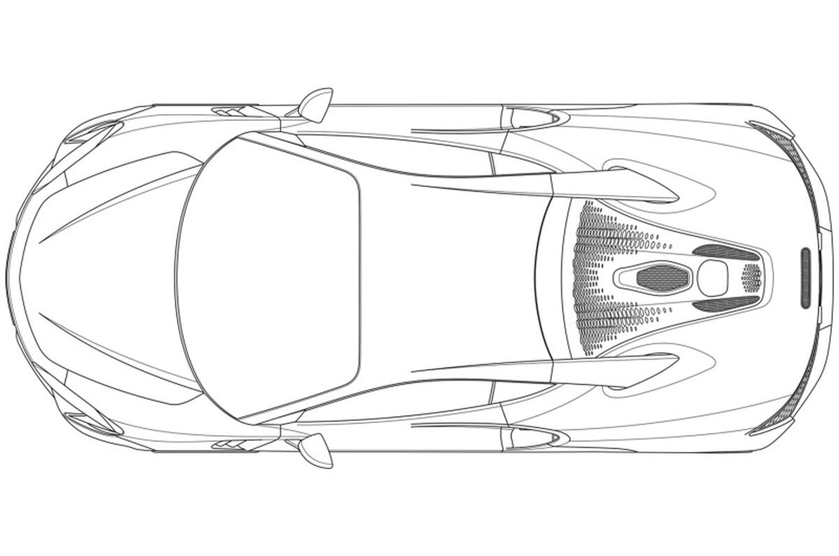 2020 McLaren Sports Series hybrid design patent 2020 McLaren Sports Series hybrid design patent