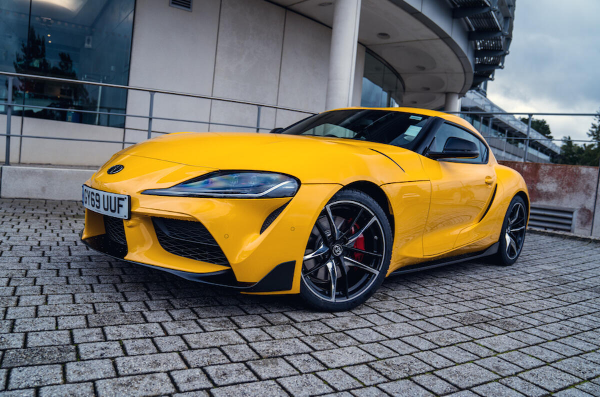 Our home for the next few days on our journey to Rallye Monte Carlo – the Toyota GR Supra Our home for the next few days on our journey to Rallye Monte Carlo – the Toyota GR Supra