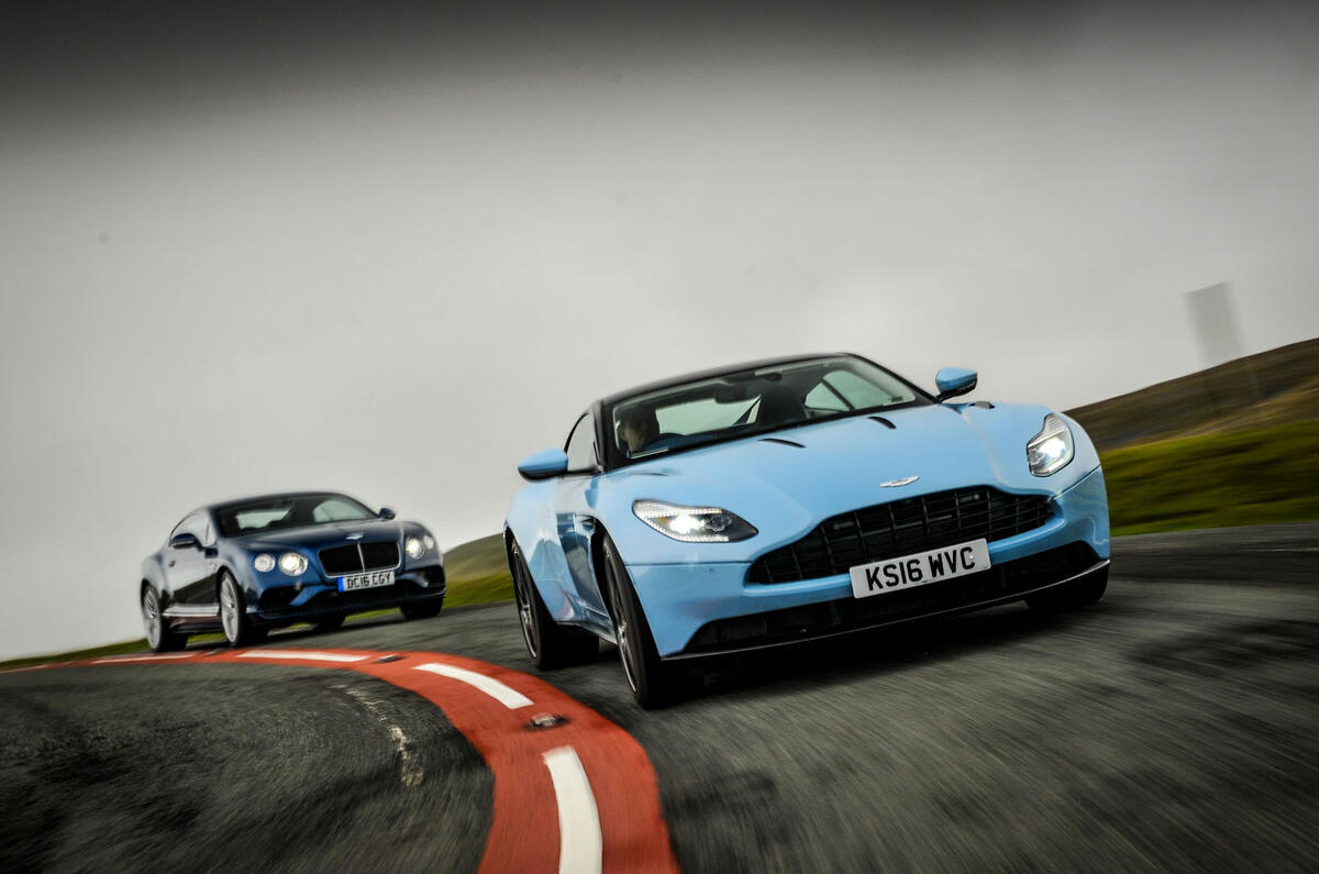 Aston Martin DB11 vs Bentley Continental GT Speed