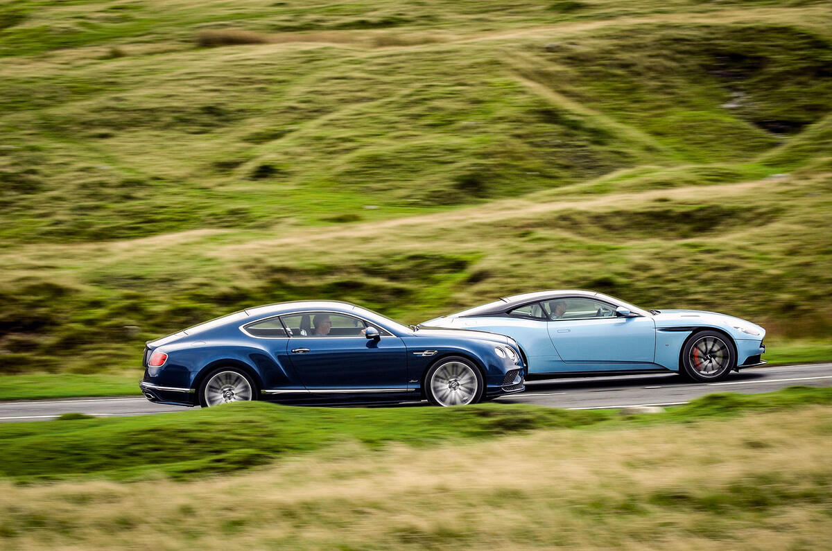 Aston Martin Db11 Vs Bentley Continental Gt Speed Grand