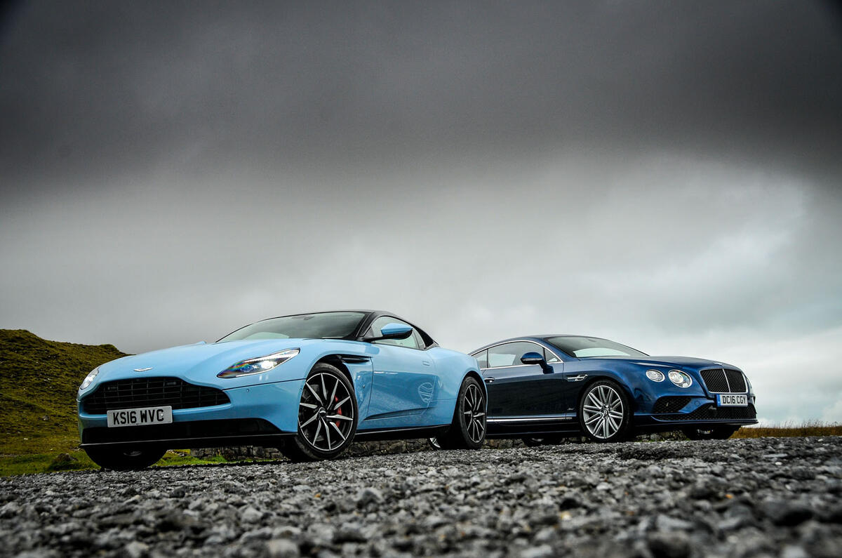 Aston Martin DB11 vs Bentley Continental GT Speed